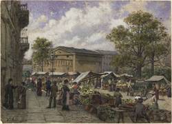 "Markt auf dem Leipziger Platz"
