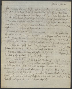 Justus Christian von Loder, Brief