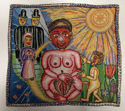 Weiblicher Buddha/Gaia, die Erdmutter, 1983