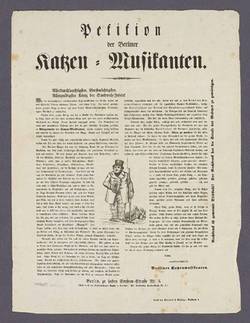 "Petition der Berliner Katzen-Musikanten."