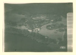 Luftaufnahme Tegel, Villa Borsig am Tegeler See