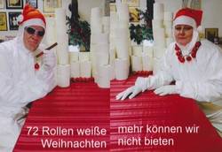 "72 Rollen Weiße Weihnachten"