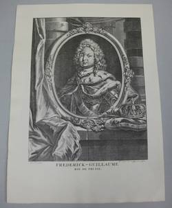"Frederick Guillaume Roi de Prusse"