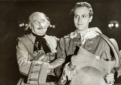 Szene mit Paul Wegener und Gustav Fröhlich in Prinz von Homburg