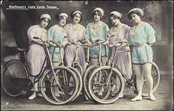 Kaufmann´s Lady Cycle Troupe [Fahrradartisten]