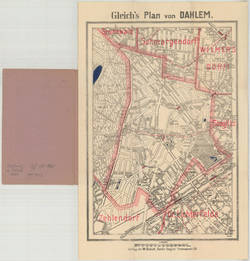 Gleich`s Pläne der Berliner Vororte, Dahlem