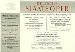 Sinfoniekonzerte der Staatskapelle anläßlich der Berliner Festtage 1959