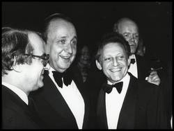 Presseball 1981. Lüder, Genscher, Rosenthal, Gerhard Meyer