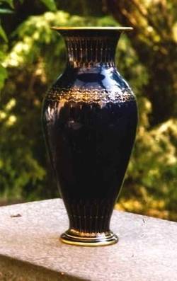 Vase, ornamentaler Dekor;