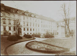 Berlin. Hof der alten Pepinière Friedrichstr. 139 - 141. abgerissen