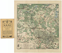 Straube´s Karte des Ober- und Unterspreewaldes.;