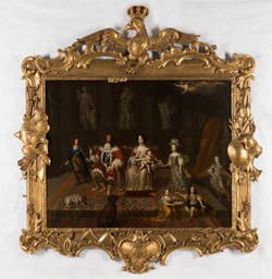 Kurfürst Friedrich Wilhelm von Brandenburg-Preußen und seine Familie;