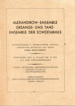Alexandrow Ensemble