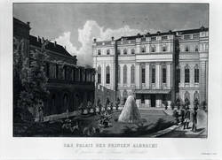 Das Palais des Prinzen Albrecht. /Le Palais du Prince Albrecht