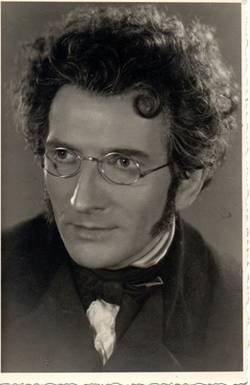 Willi Rose als Franz Schubert   