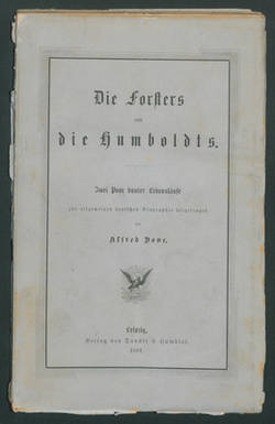 Die Forsters und die Humboldts: Zwei Paar bunter Lebensläufe zur allgemeinen deutschen Biographie beigetragen / von Alfred Dove.