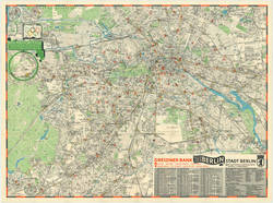 PLAN VON BERLIN (MAP OF-, PLAN DE-, PLANO DE BERLIN)