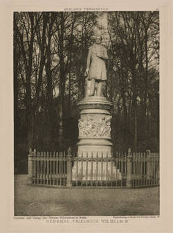 Berliner Thiergarten. 45. Denkmal Friedrich Wilhelm III