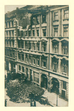 "Berliner Straßenkämpfe März 1919. Palisadenstr. 7"
