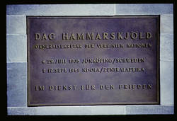 Hammerskjöld-Dkml. 13.9.64.