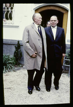 Dr. Adenauer in Bonn 12.4.60.