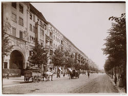 Kaiser-Friedrich-Straße mit Blick nach Süden