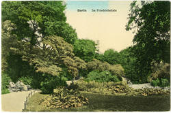 Park von Friedrichshain.