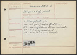 Haarnadel (S 1912), Schlipsnadel (S 1913) und zwei Haarpfeile (?)