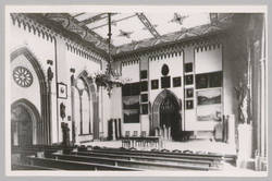 Das "Graue Kloster" i. J. 1890 - Innenansicht der Aula