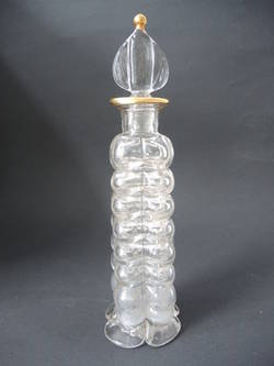 Glasflasche mit Stöpsel