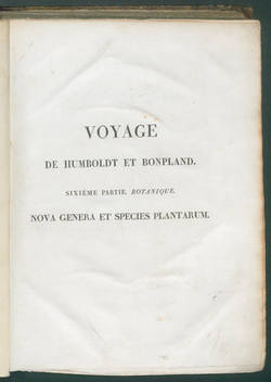 Voyage de Humboldt et Bonpland
6.P. T.3