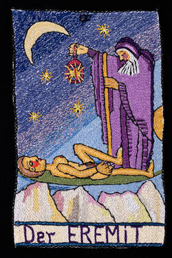 Tarotbild IX "Der Eremit"