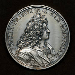 Medaille auf Friedrich I.;