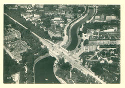 Luftaufnahme: Charlottenburg, Charlottenburger Brücke
