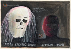 Entwurf für Erichtho und Mephisto;
