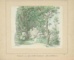 Entwurf zu einem Humboldt-Denkmal im Humboldthain;