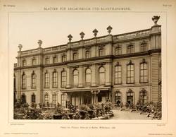Wilhelmstraße 102. Palast des Prinzen Albrecht