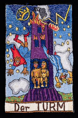 Tarotbild XVI "Der Turm"