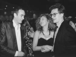IFF 1988. Bernd Eichinger, Solveig Dommartin, Wim Wenders
