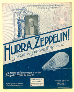 Siegfried May: Hurra, Zeppelin!, Marsch