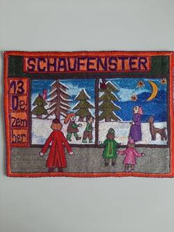 Weihnachtsbild "Schaufenster", 13. Dezember 1963