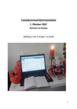 Tagebuchaufzeichnungen einer Reise nach Berlin am 1. Oktober 2021