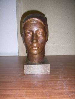 Kopf einer Trümmerfrau, Bildnis M. K.