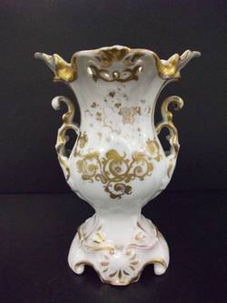 Vase, Golddekor