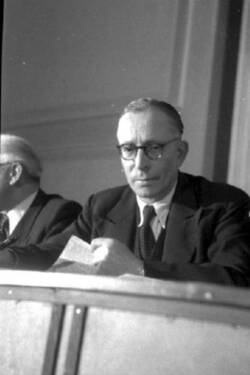 Hans Loch auf der 2. Sitzung der Volkskammer der DDR
