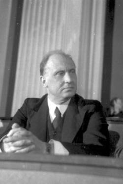 Karl Steinhoff auf der 2. Sitzung der Volkskammer der DDR