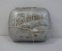 "Kaloderma" Seife in Original Blechdose
