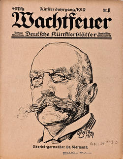 Porträt "Oberbürgermeister Dr. Wermuth"