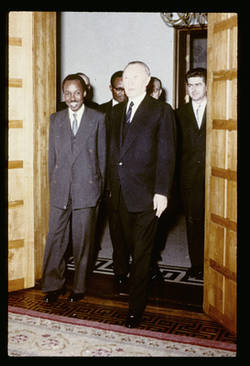 Adenauer-Nyerere/Bonn 24.1.61.