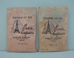 Zwei Packungen "Poudre de Riz - Paris toujours"